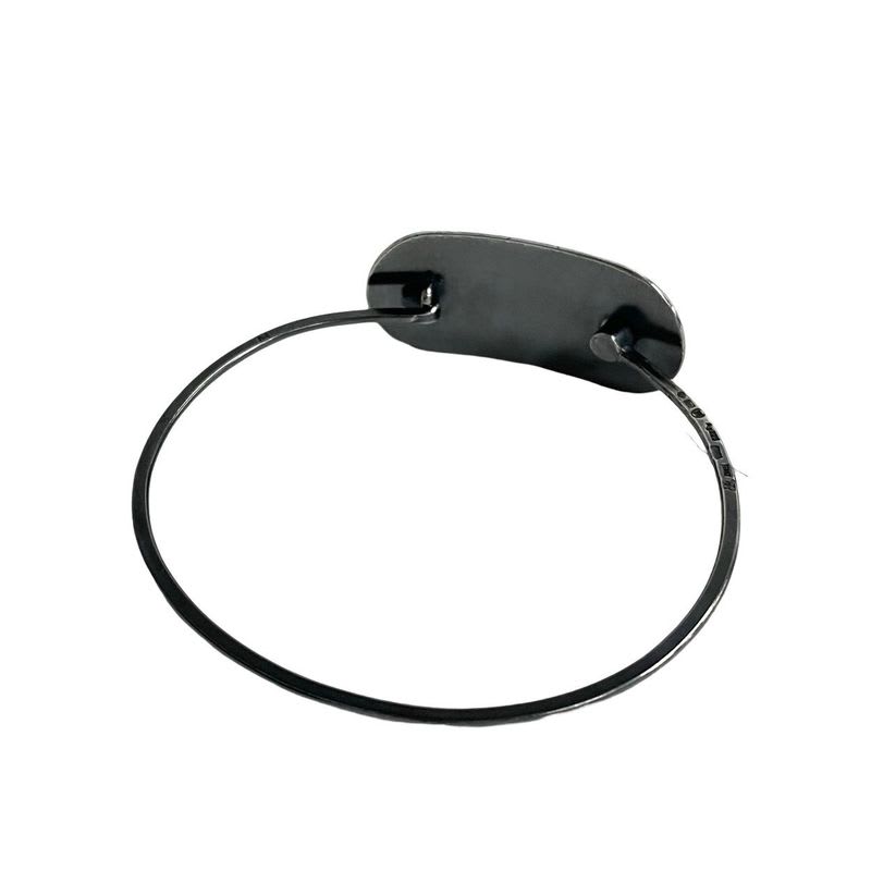 Bottega Veneta Intrecciato Silver Plated Bracelet Bangle Men Women 35993 — view 6