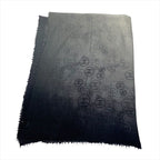 Chanel CC Logo Gradient Cashmere Large Shawl Scarf — view 6