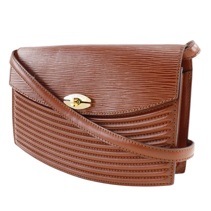 Louis Vuitton Prebour 2-Way Clutch Epi Leather Kenyan Brown Vi1921 — view 2