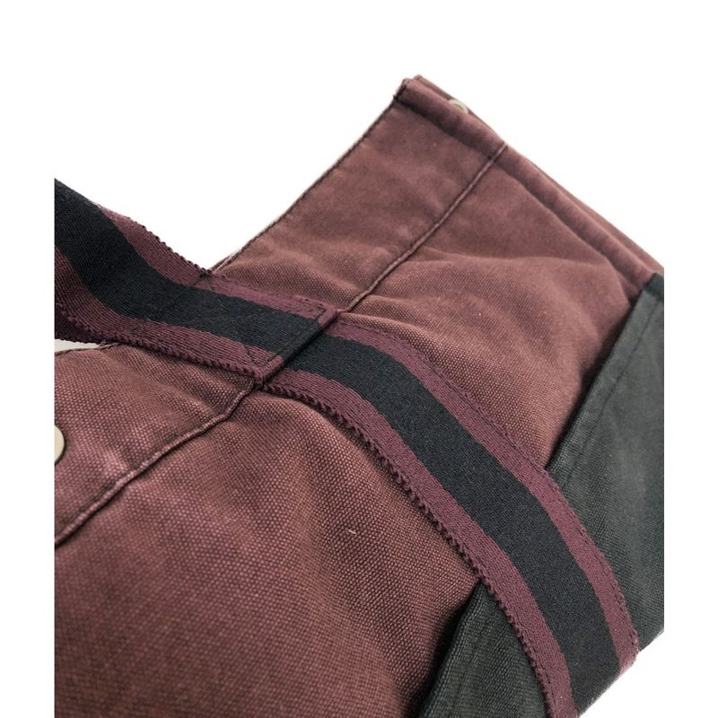 Hermes Fourre Tout MM Tote Bag Brown Black — view 9