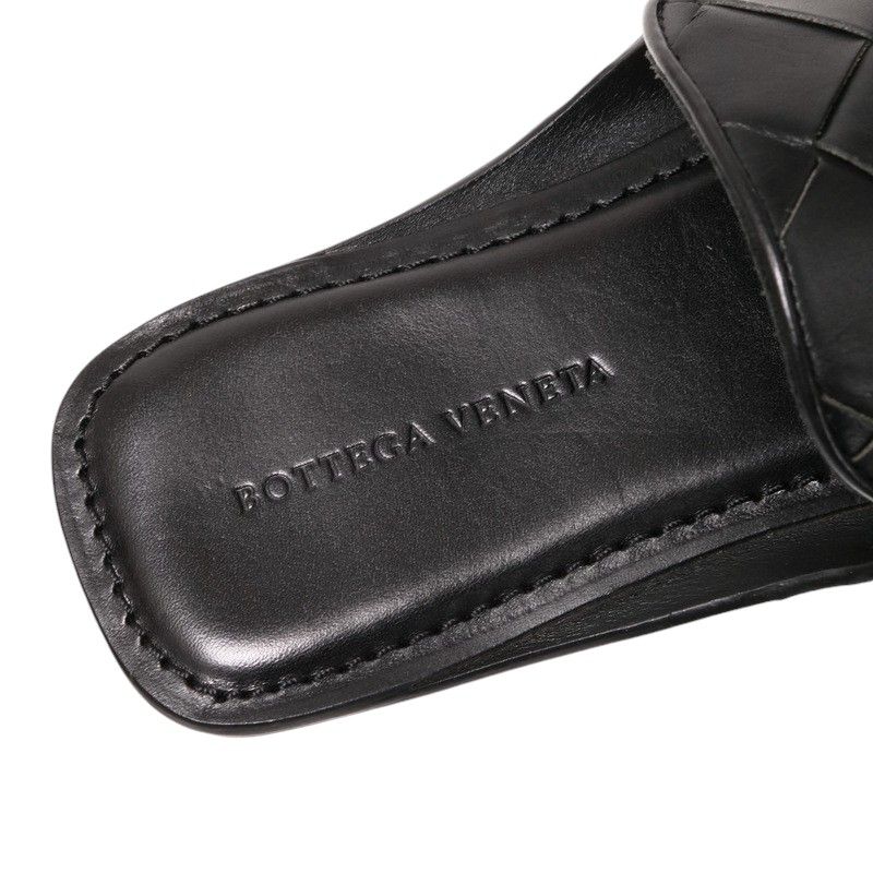 Bottega Veneta Sandals Size 37 Intrecciato Leather — view 6