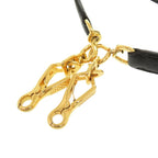 Hermes Kelly Strap Taurillon Cles Mance Black Gold Hardware Shoulder — view 3