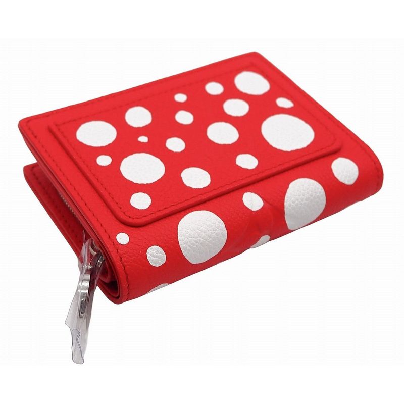 Louis Vuitton Lvyk Portefeuille Clair A Monogram Empreinte Yayoi Kusama — view 4