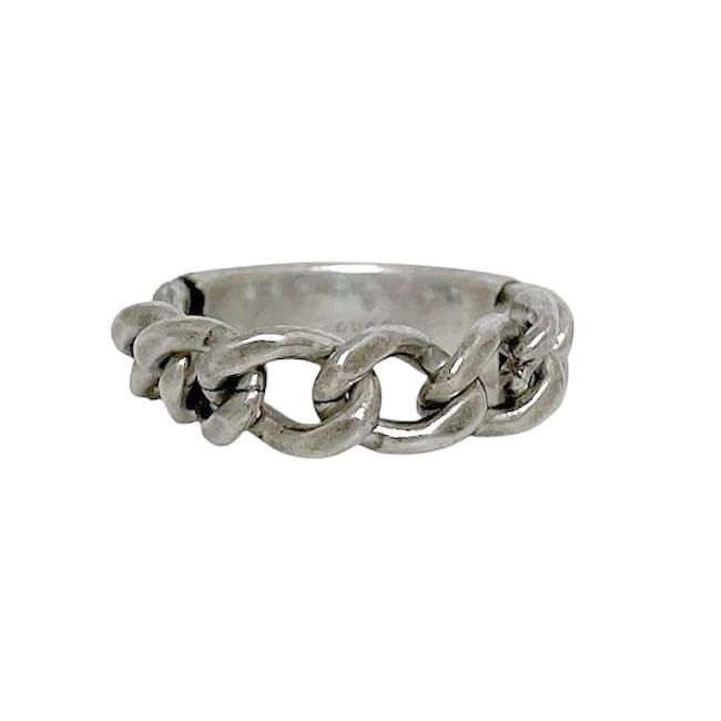 Gucci Ring Silver Green Never — view 7