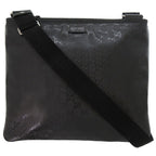 Gucci Imprime Leather Black Shoulder Bag 1317 — view 2