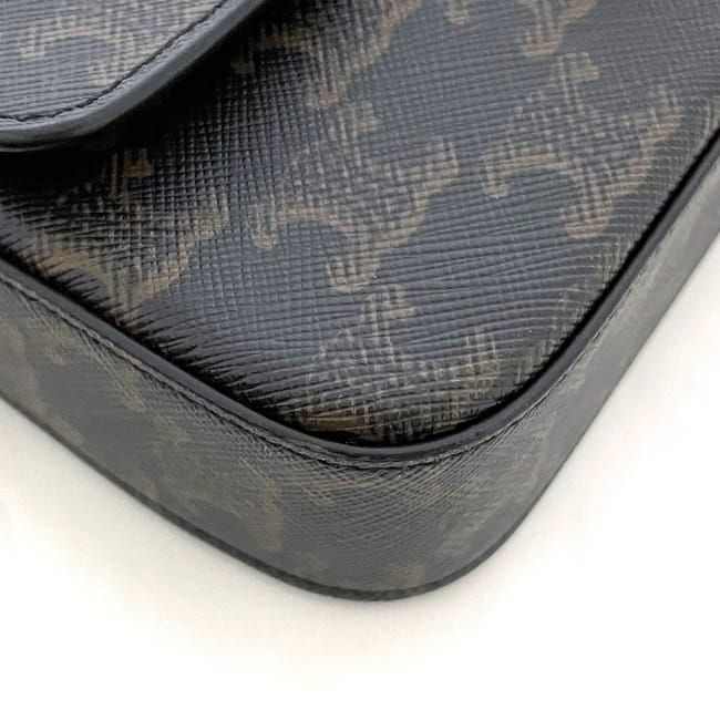 Celine Semishoulder Bag Claude Brown Triomphe — view 4