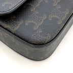 Celine Semishoulder Bag Claude Brown Triomphe — view 4