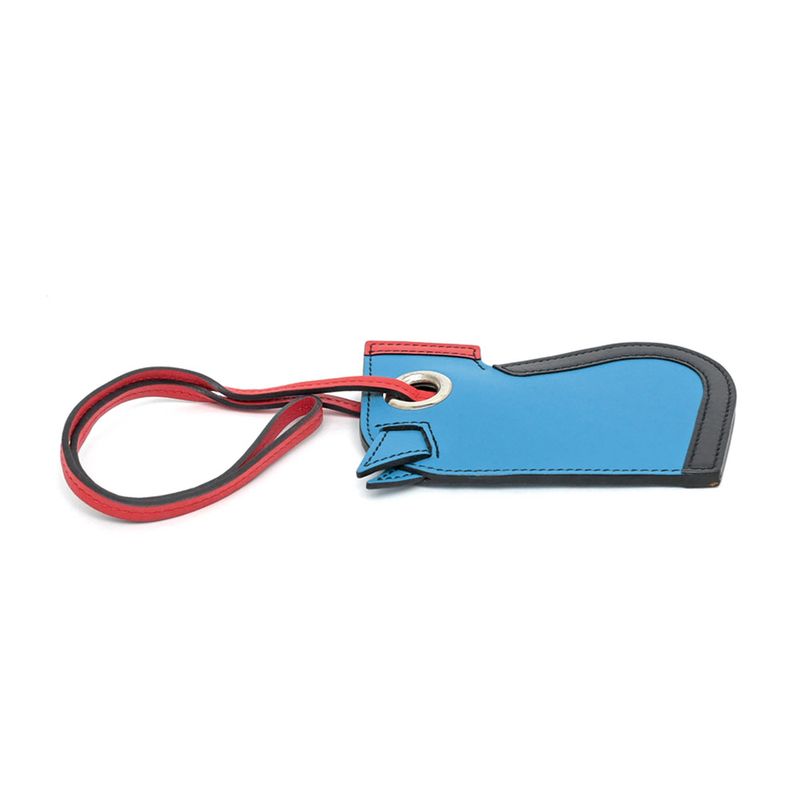Hermes Camaille Bag Charm Blue-zanzibar Orange Poppy Blue-type — view 4