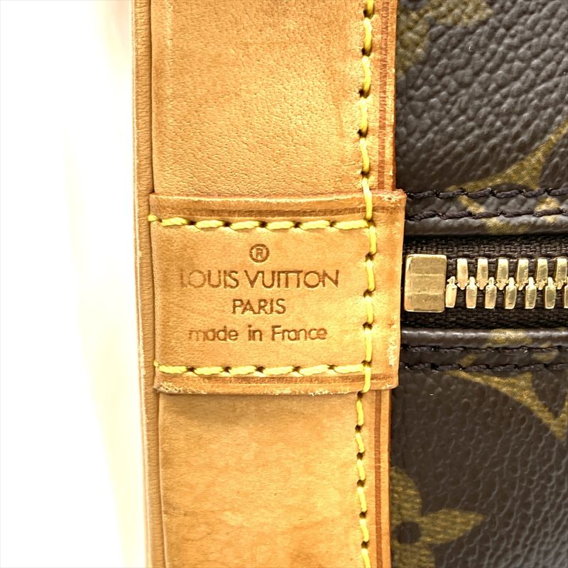 Louis Vuitton Alma PM Handbag Monogram Canvas Brown Gold Hardware Ba0054 — view 9