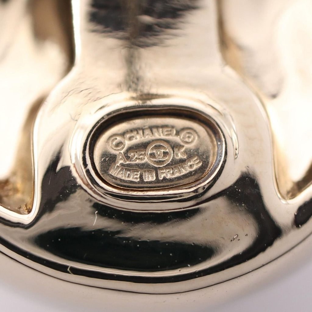 Chanel Earrings CC Logo — view 3