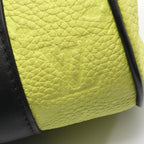 Louis Vuitton Shoulder Bag Polochon Gray Yellow Leather Multicolor — view 5