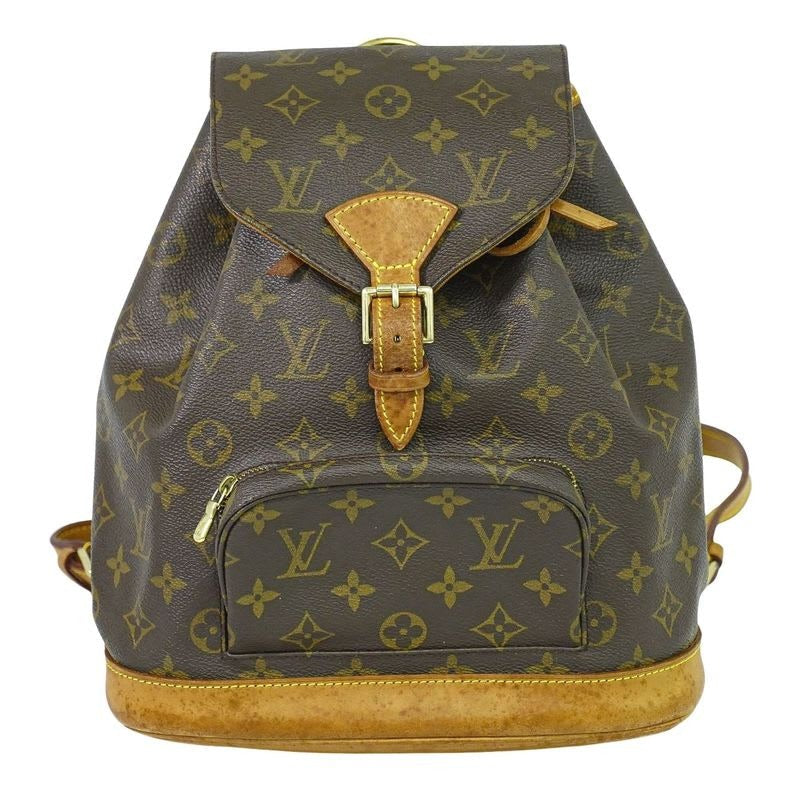 Louis Vuitton Montsouris MM Rucksack Sac Backpack Monogram Brown — view 2