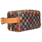 Louis Vuitton Rocker Dopp Kit Bursdamier Multicolor Clutch