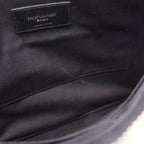Saint Laurent Paris Clutch Black Leather Star — view 5