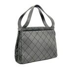 Chanel Tote Quilted Lambskin Black Gold — view 2