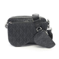 Dior CD Diamond Black Leather Saddle