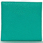 Hermes Coin Case Bastia Green Mint Purse Leather — view 2