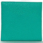 Hermes Coin Case Bastia Green Mint Purse Leather — view 4