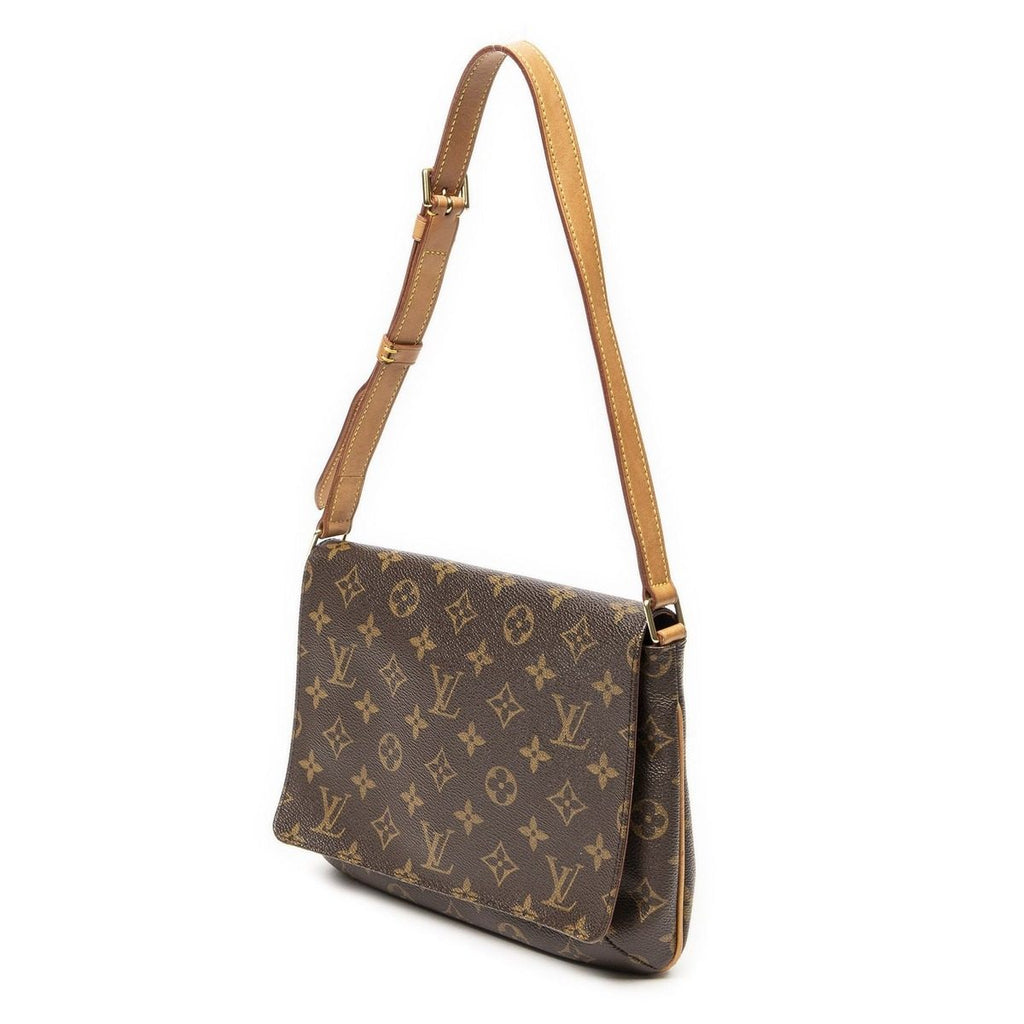 Louis Vuitton Musette Tango Brown Monogram Canvas Messenger Bag — view 2