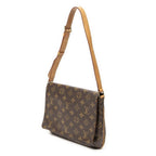 Louis Vuitton Musette Tango Brown Monogram Canvas Messenger Bag — view 2