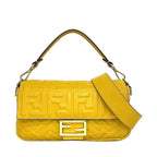Fendi 2-Way Mamma Bucket Bag Yellow 8 Br600