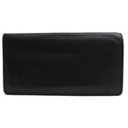 Louis Vuitton Long Wallet Men Leather Black Portefeuille — view 2