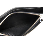 Louis Vuitton Long Wallet Men Leather Black Portefeuille — view 8