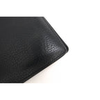 Louis Vuitton Long Wallet Men Leather Black Portefeuille — view 9