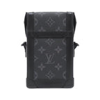 Louis Vuitton Monogram Eclipse Vertical Trunk Wearable Wallet Shoulder Bag — view 2