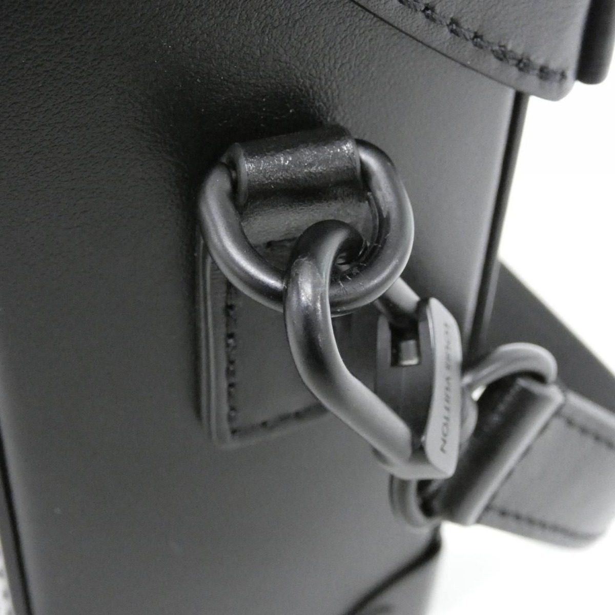 Louis Vuitton Monogram Eclipse Vertical Trunk Wearable Wallet Shoulder Bag — view 6