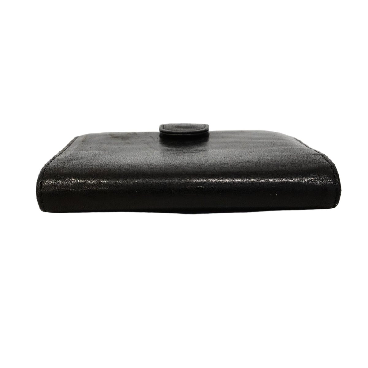 Chanel Wallet Lambskin Black Gold — view 2