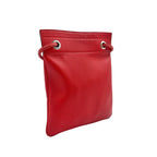 Hermes Sac Ari Numini Swift Red Shoulder Bag Silver — view 2