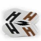 Hermes Hip Hop H Logo Lace Up Leather High Cut Sneakers Black 37 — view 6