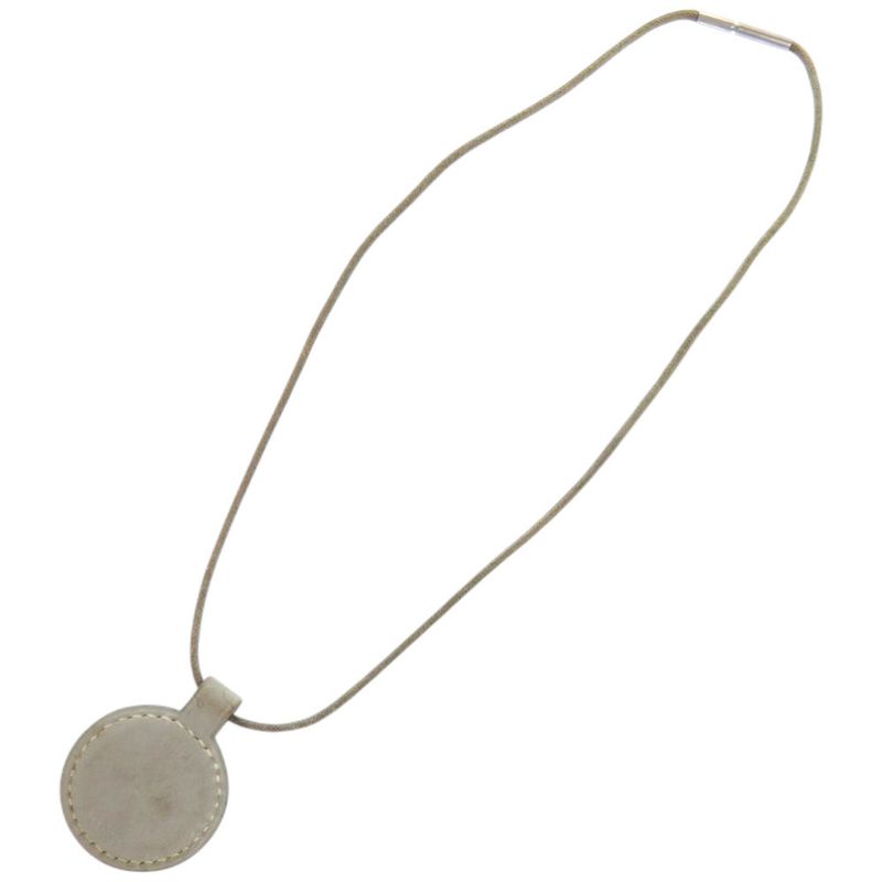 Hermes Touareg Leather Green Choker 0590 — view 6