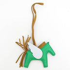 Hermes Pegase Pegasus PM Mint Blue-plume Sesame Anyo-milo Bag Charm — view 2