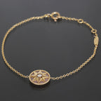 Dior Rose De Van Bracelet Diamond Opal 18K Pink Gold E1799 — view 3