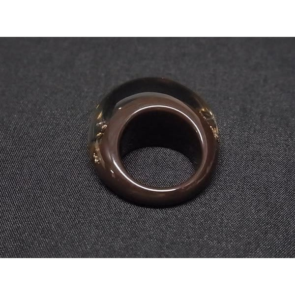 Louis Vuitton Sling Bag Ankle John Ring Brown Resin — view 4
