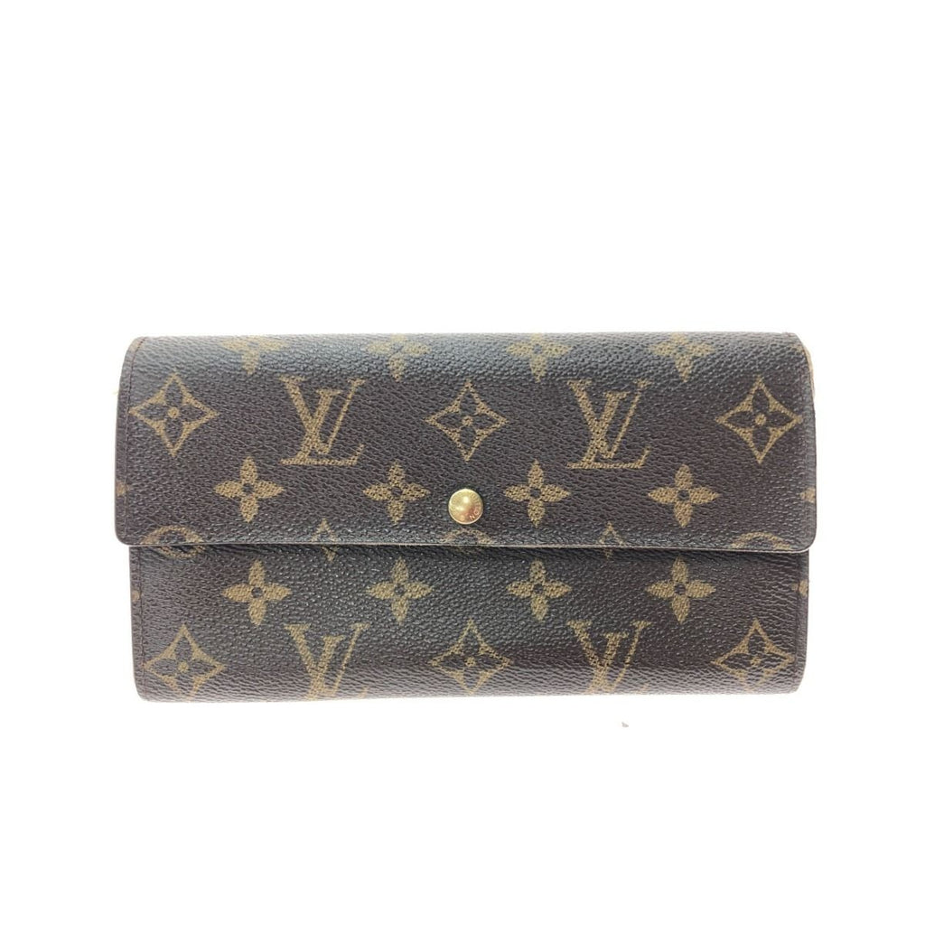 Louis Vuitton Long Wallet Monogram Pochette Porte Monnaie Credit