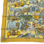 Hermes Scarf 100% Silk Carre 90 L'elegance Et le Confort en Automobile Comfort — view 4