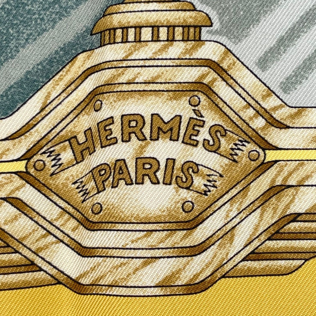 Hermes Scarf 100% Silk Carre 90 L'elegance Et le Confort en Automobile Comfort — view 6