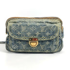 Louis Vuitton Waist Bag Monogram Denim Canvas Blue