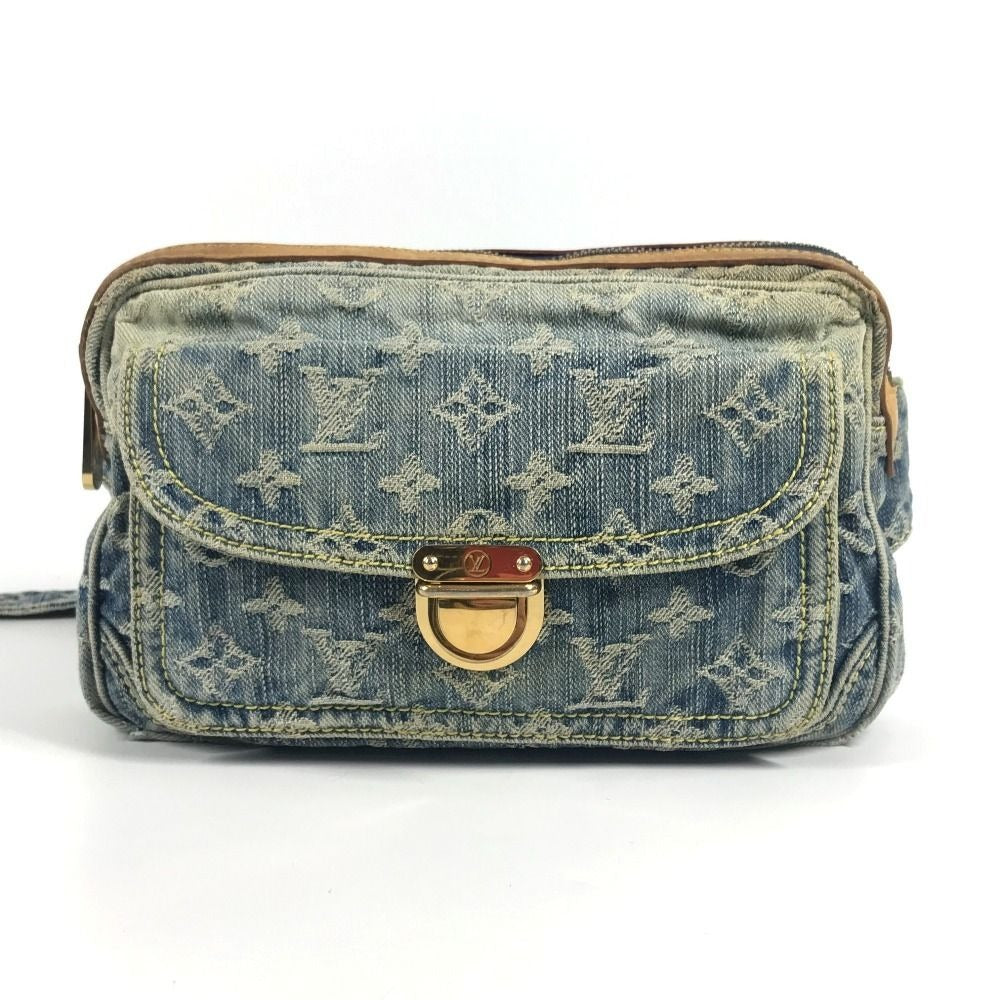 Louis Vuitton Waist Bag Monogram Denim Canvas Blue