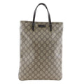 Gucci Tote Bag GG Supreme Canvas Brown Handbag