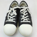 Louis Vuitton Low Cut Sneakers Black Size 7.5 — view 3