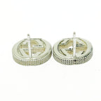 Gucci Silver Interlocking G Earrings 5.7 925 Engraved — view 8