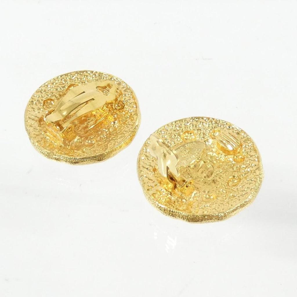 Chanel Vintage Earrings Gold — view 3
