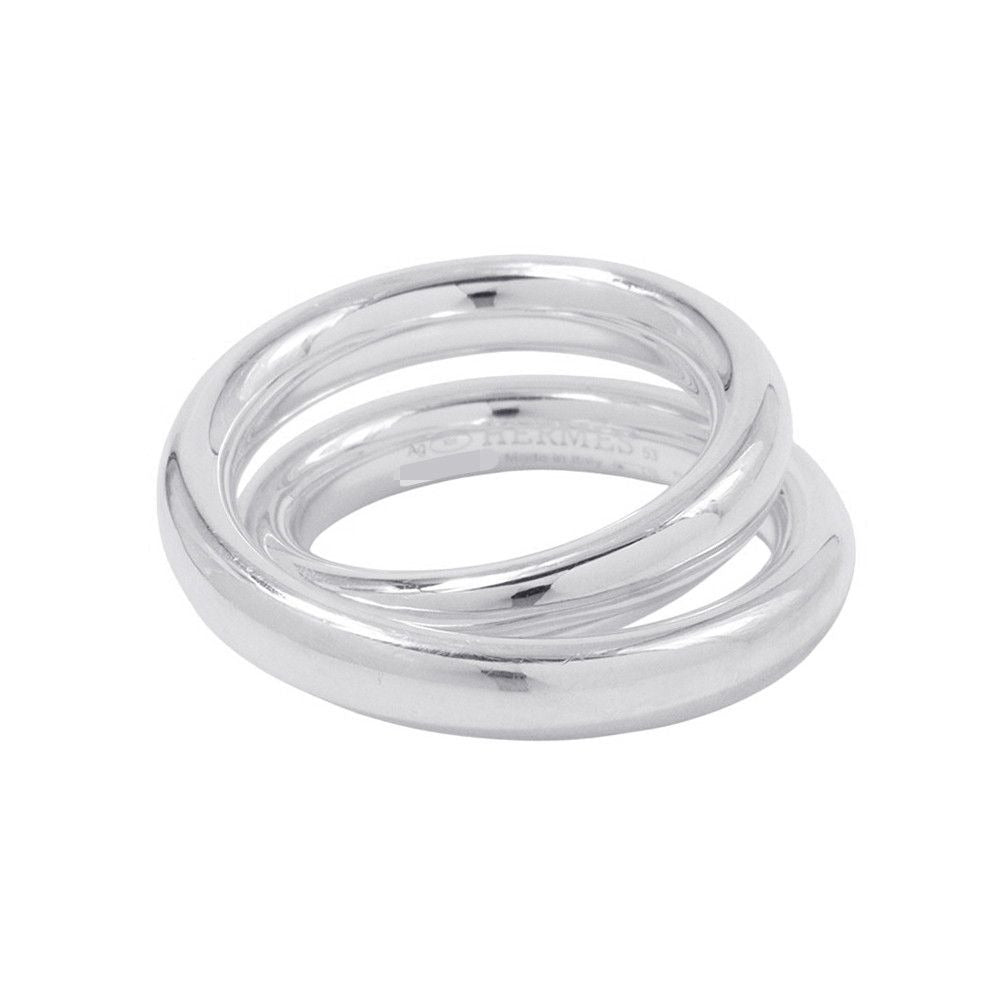 Hermes Ring Vertijus Silver 53