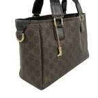 Gucci Tote GG Supreme Black Brown Gold — view 2