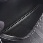 Louis Vuitton Round Wallet Zippy Vertical Noir Black Leather — view 6