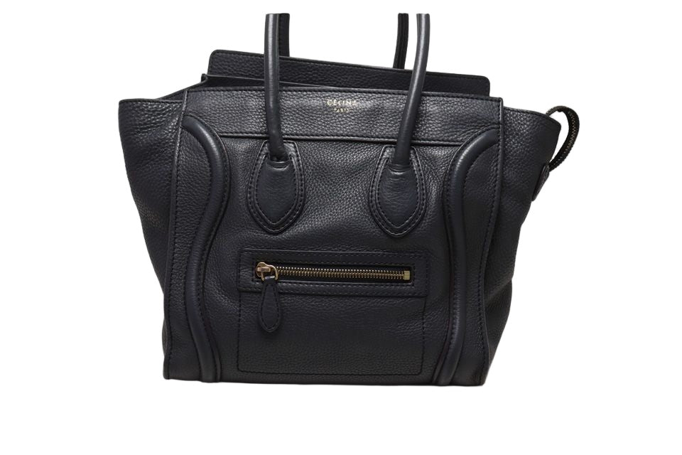 Celine Luggage Leather Handbag